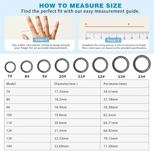 Health Fitness Tracker Ring — Smart Ring, S SECRETTOP
