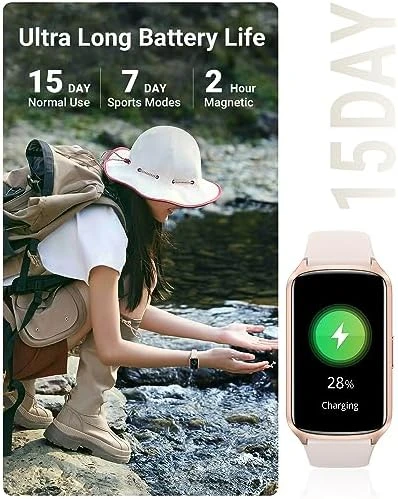 Health Fitness Tracker with 24/7 Heart Rate, Blood Oxygen, Sleep & Activity Tracking — Fitness Tracker, Amzhero