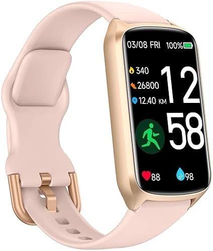Health Fitness Tracker with 24/7 Heart Rate, Blood Oxygen, Sleep & Activity Tracking — Fitness Tracker, Amzhero