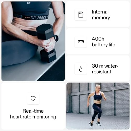 Heart Rate Monitor Chest Strap — Fitness Tracker, Polar