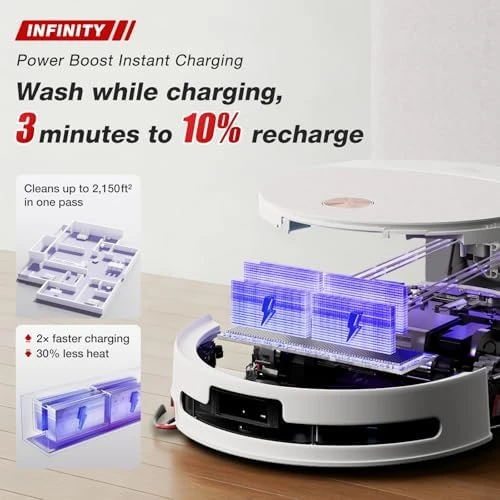 M16 Infinity Robot Vacuum and Mop — Robot Vacuum, YEEDI