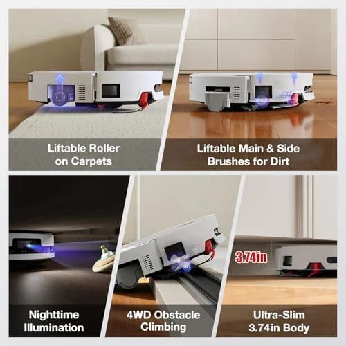 M16 Infinity Robot Vacuum and Mop — Robot Vacuum, YEEDI