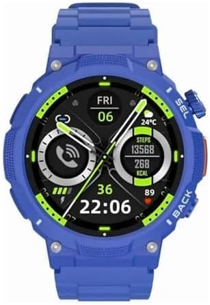 Military Smartwatch with Flashlight and 50-Day Battery — Smart Watch, Soudorv