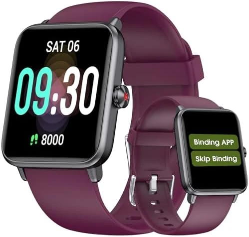 Pedometer Watch Senior Friendly — Fitness Tracker, Pautios