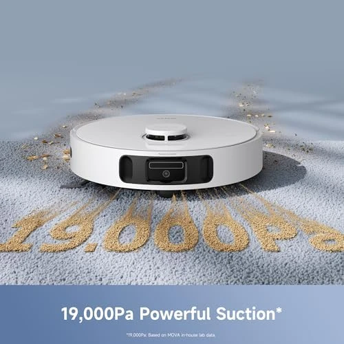 Robot Vacuum and Mop, 19000Pa Suction — Robot Vacuum, MOVA