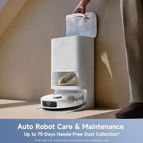 Robot Vacuum and Mop, 19000Pa Suction — Robot Vacuum, MOVA