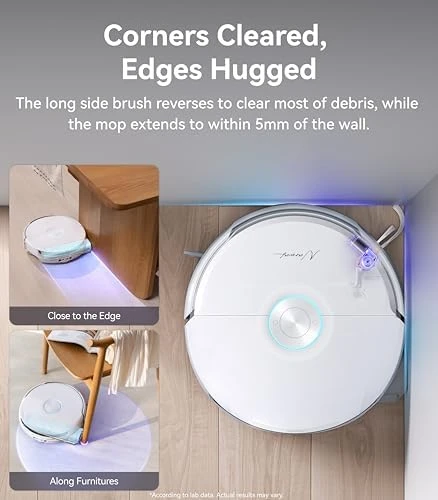 Robot Vacuum and Mop Combo with Self-Cleaning Track Mop — Robot Vacuum, Narwal