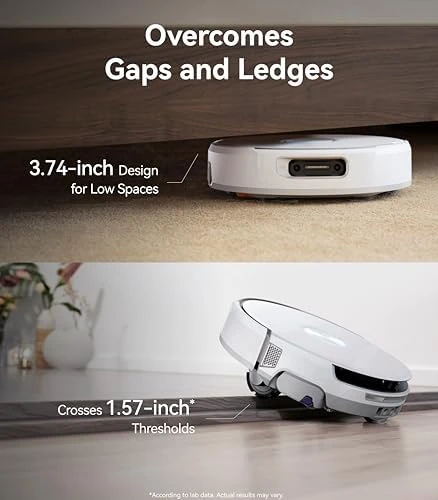 Robot Vacuum and Mop Combo with Self-Cleaning Track Mop — Robot Vacuum, Narwal