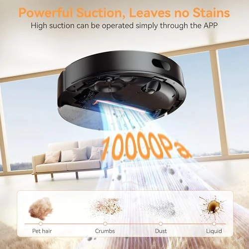 Robot Vacuum and Mop Combo — Robot Vacuum, ZCWA