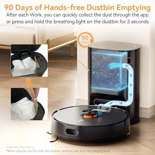 Robot Vacuum and Mop Combo — Robot Vacuum, ZCWA