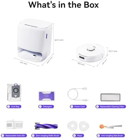 Robot Vacuum and Mop Combo — Robot Vacuum, Narwal