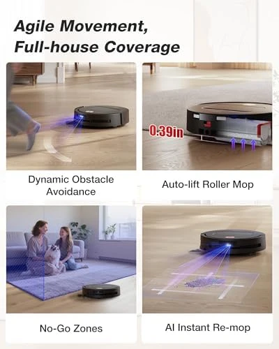 Robot Vacuum and Mop — Robot Vacuum, YEEDI