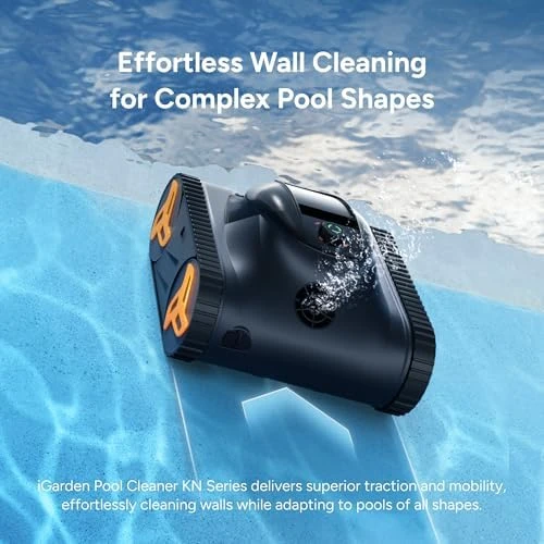 Robotic Pool Cleaner KN Series — Robot Vacuum, iGarden