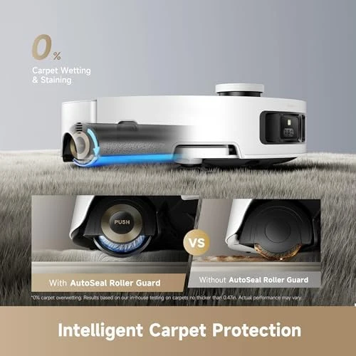 Roller Robot Vacuum with AquaRoll Mopping — Robot Vacuum, Dreame