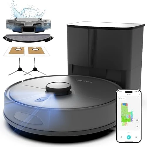 Self-Emptying Robot Vacuum and Mop — Robot Vacuum, eitton