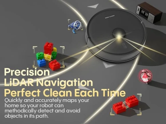 Self-Emptying Robot Vacuum and Mop — Robot Vacuum, eitton