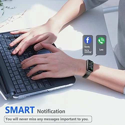 Slim Fitness Tracker with Blood Oxygen, Blood Pressure, Heart Rate and Sleep Tracking — Fitness Tracker, FITVII