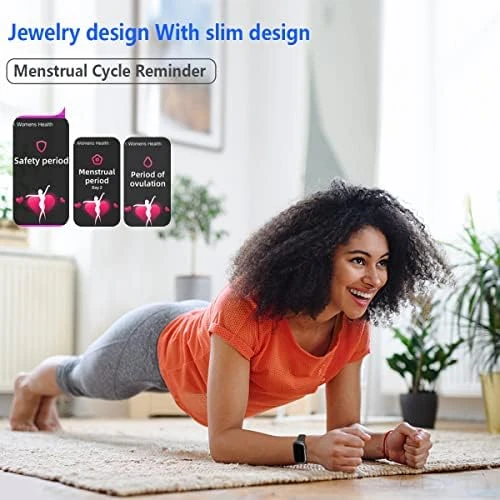 Slim Fitness Tracker with Blood Oxygen, Blood Pressure, Heart Rate and Sleep Tracking — Fitness Tracker, FITVII