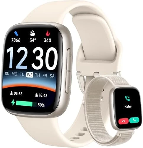 Smart Watch, 1.85" AMOLED Fitness Tracker with Bluetooth Call — Fitness Tracker, Fitpolo