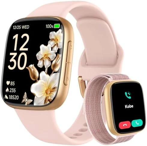 Smart Watch, 1.85" AMOLED Fitness Tracker with Bluetooth Call — Fitness Tracker, Fitpolo