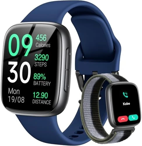 Smart Watch, 1.85" AMOLED Fitness Tracker with Bluetooth Call — Fitness Tracker, Fitpolo