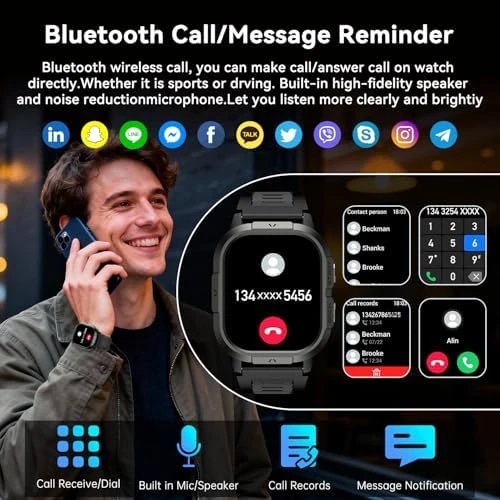Smart Watch for Men Fitness Tracker — Smart Watch, zhizhi