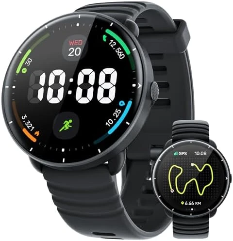 Smart Watch for Swimming, 5ATM Waterproof, GPS, AMOLED — Fitness Tracker, Parsonver