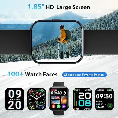 Smart Watch with Health Monitoring and Alexa — Smart Watch, ENOMIR