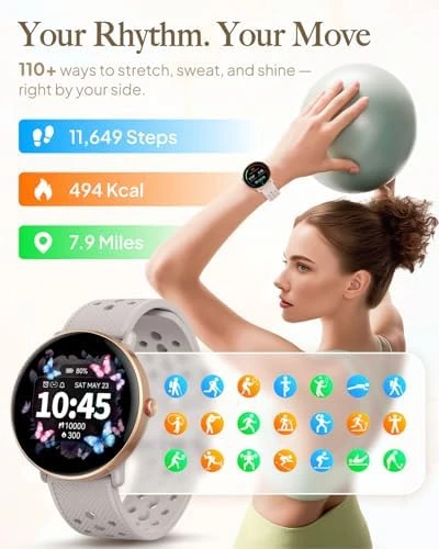 Smart Watch with Sleep & Calorie Monitor — Smart Watch, TitanSync