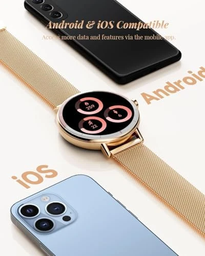 Smart Watch with Two Bands — Fitness Tracker, TOOBUR