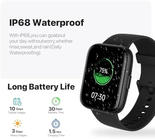 Smart Watch — Fitness Tracker, JeeJTek