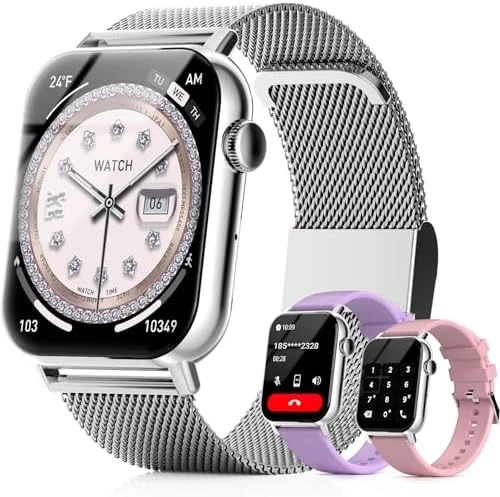 Smart Watches for Women, 1.83'' HD Fitness Tracker with Answer/Make Calls, Heart Rate/Sleep/SpO2 Monitor, 120+ Sport... — Fitness Tracker, Trendia