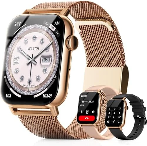 Smart Watches for Women, 1.83'' HD Fitness Tracker with Answer/Make Calls, Heart Rate/Sleep/SpO2 Monitor, 120+ Sport... — Fitness Tracker, Trendia