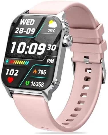 Smartwatch with Heart Rate, IP7 Waterproof, Bluetooth Call Control — Smart Watch, TRAUSI