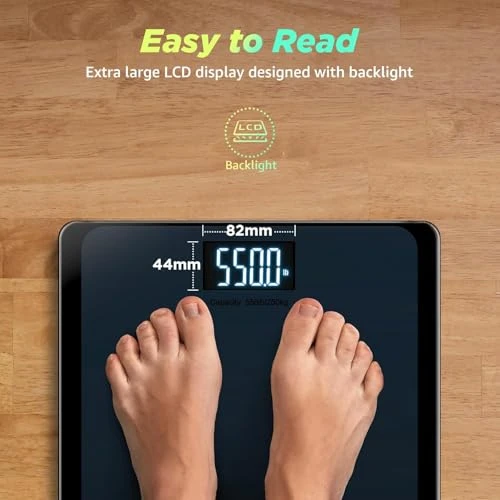 550lb Bathroom Digital Scale — Smart Scale, runstar