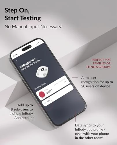 Dial H30 Body Composition Scale — Smart Scale, InBody