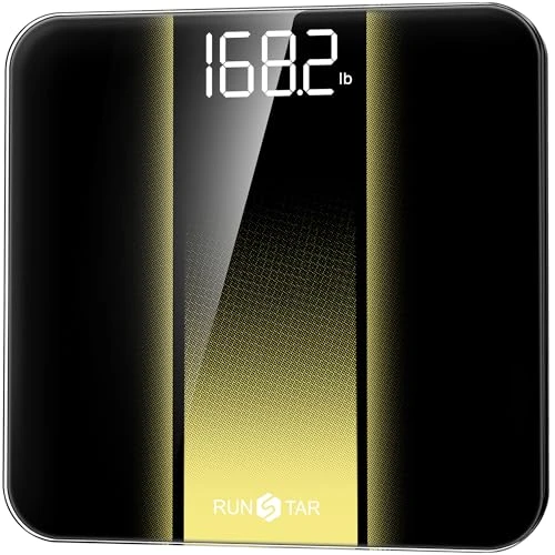 Digital Bathroom Scale for Body Weight — Smart Scale, runstar