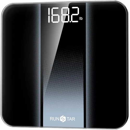 Digital Bathroom Scale for Body Weight — Smart Scale, runstar