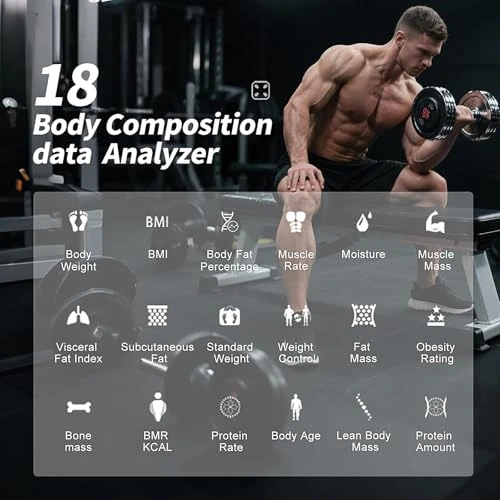 Digital Bathroom Scale with Body Composition Analyzer — Smart Scale, modone
