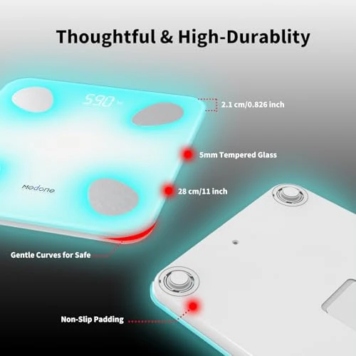 Digital Bathroom Scale with Body Composition Analyzer — Smart Scale, modone