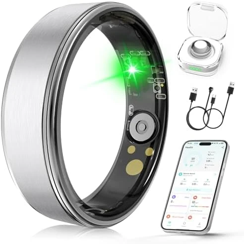Health Fitness Tracker Ring — Smart Ring, Domhong