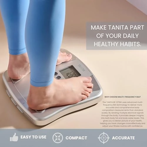 Multi-Frequency Digital Body Fat and Body Water Scale — Smart Scale, TANITA