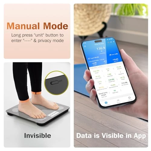 Smart Bathroom Scale — Smart Scale, ZOETOUCH