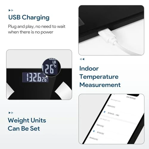 Smart Body Fat Scale — Smart Scale, Dnil