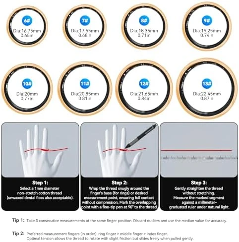 Smart Fitness and Activity Ring — Smart Ring, Secofy