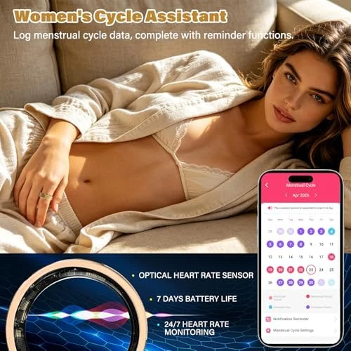 Smart Fitness and Activity Ring — Smart Ring, Secofy