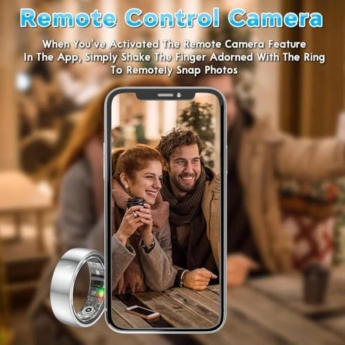Smart Health Ring with Blood Pressure Monitor — Smart Ring, KYUHJU