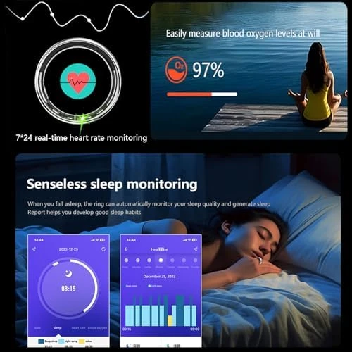 Smart Ring Fitness Tracker — Smart Ring, Bitzeit