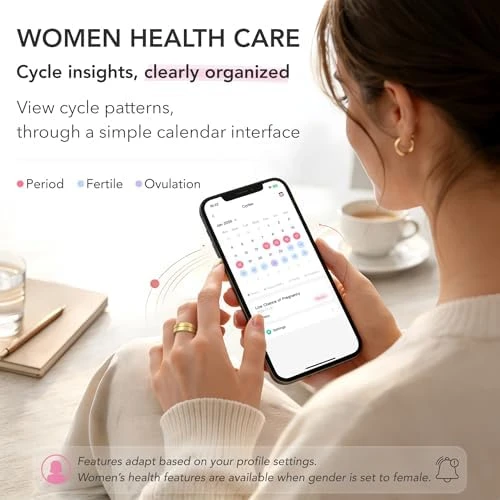 Smart Ring Health & Fitness Tracker — Smart Ring, VIVIYO