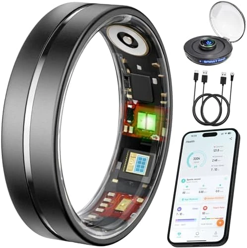 Smart Ring Health & Fitness Tracker — Smart Ring, VIVIYO